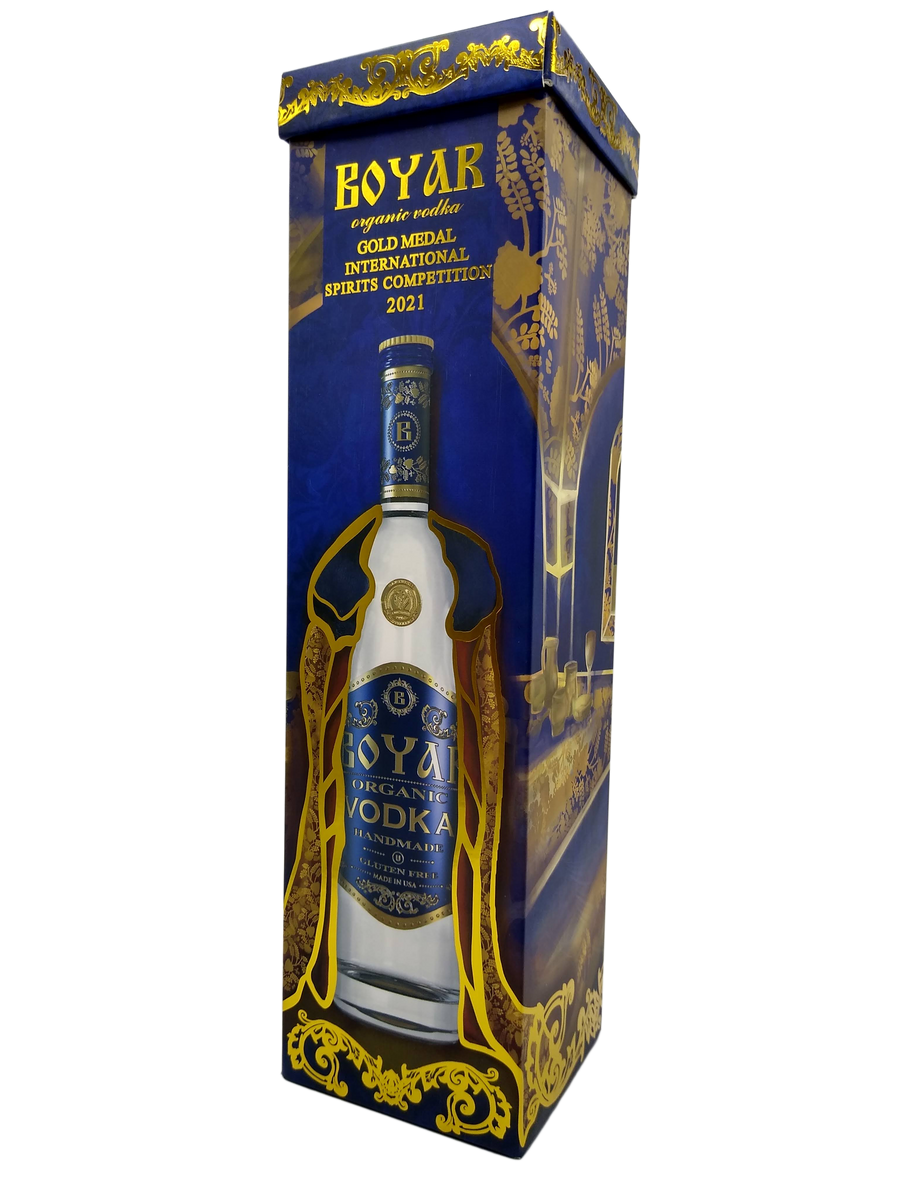 Organic Boyar Vodka - Old Spirit Distillery